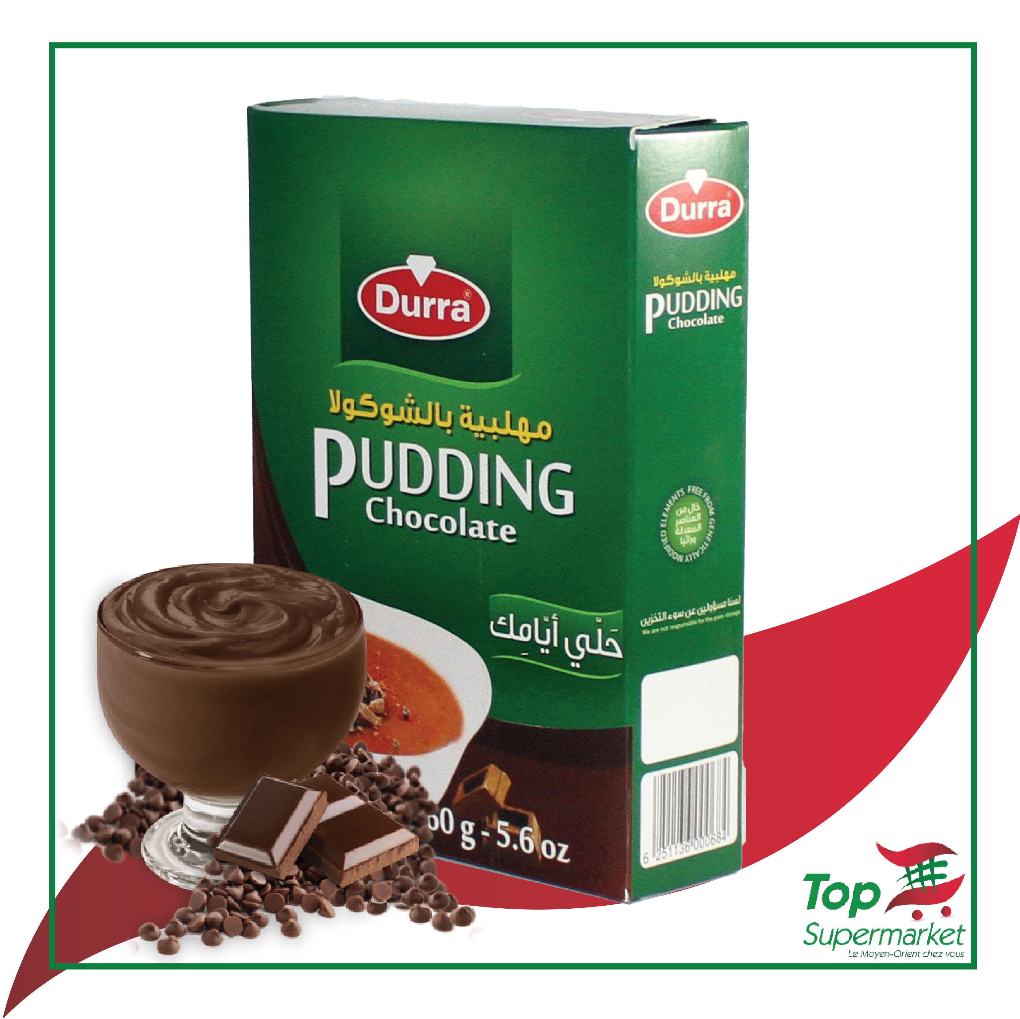 Durra Pudding Chocolat 160gr